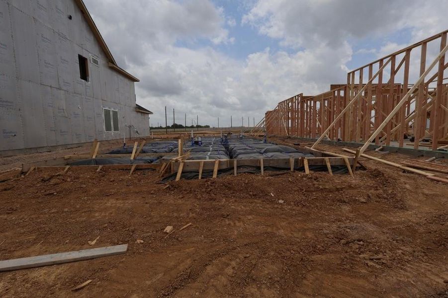 Every foundation at DWH is engineered and it’s inspected three times! We do not do “batch” testing.  Rest easy knowing your foundation comes with a 10 year warranty.