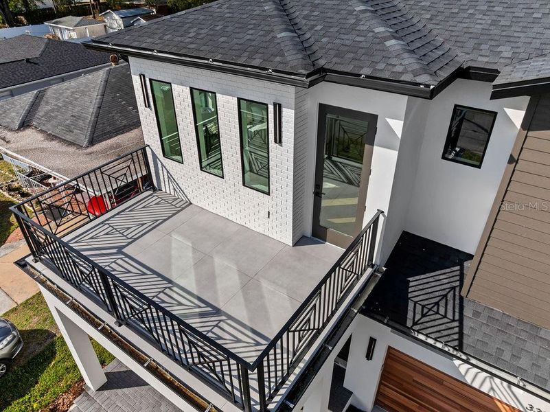 Exterior details and patio area of a home in , Tampa (Image 33). Exterior details and patio area of a home in , Tampa (Image 33).