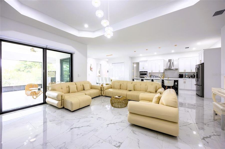 Furnished interior view inside a new home in , Lehigh Acres (Image 13).