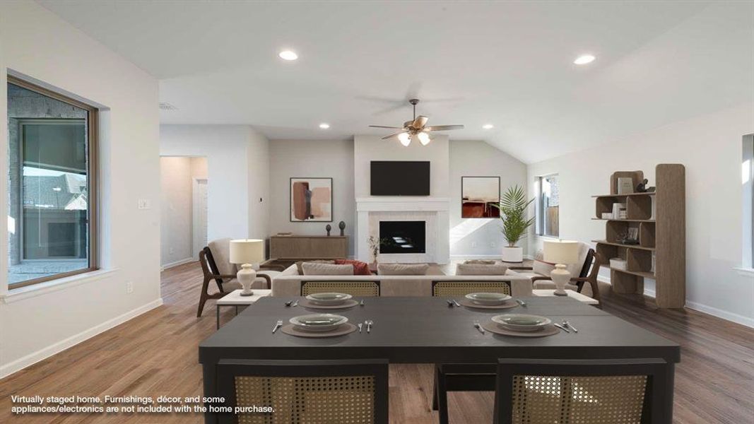 Furnished interior view inside a new home in Avondale, Fate (Image 8).