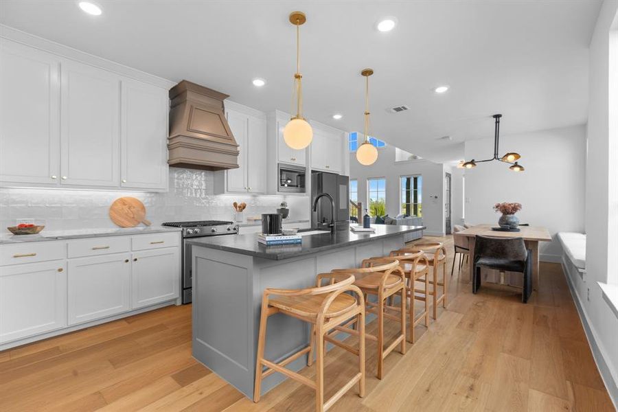 Furnished interior view inside a new home in , Frisco (Image 10).