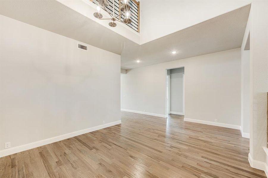 Spacious, unfurnished interior of a new home in Hayes Crossing, Midlothian (Image 29).