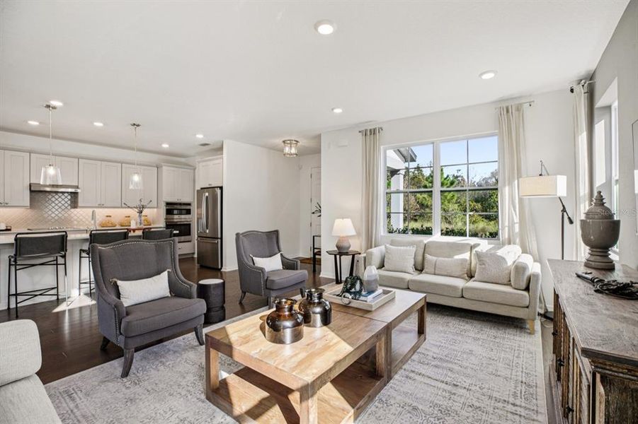 Furnished interior view inside a new home in Northlake Classical, Winter Garden (Image 10). Furnished interior view inside a new home in Northlake Classical, Winter Garden (Image 10).