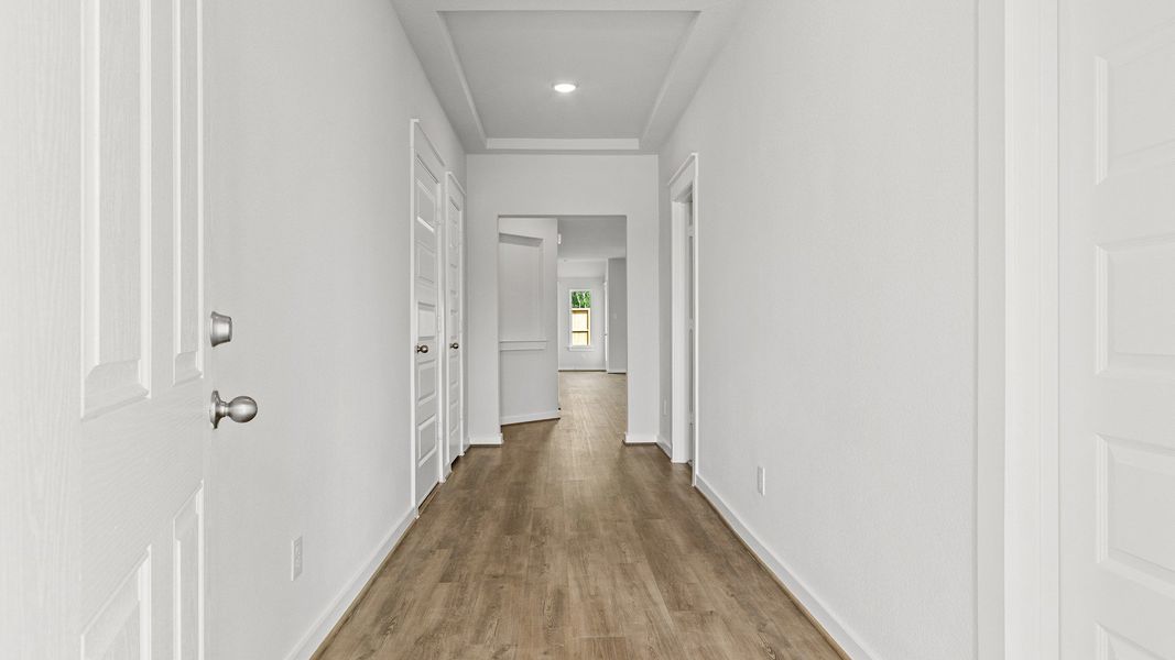 Representative furnished interior of a home built from the Kimbell by Brightland Homes in Cielo, Conroe (Image 4).