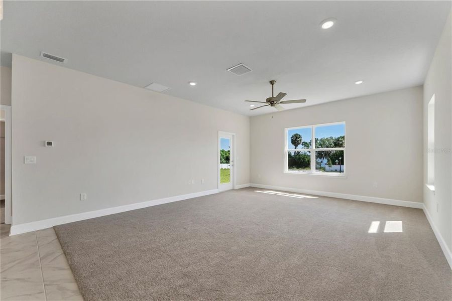Spacious, unfurnished interior of a new home in St. John's Preserve, Palm Bay (Image 10). Spacious, unfurnished interior of a new home in St. John's Preserve, Palm Bay (Image 10).
