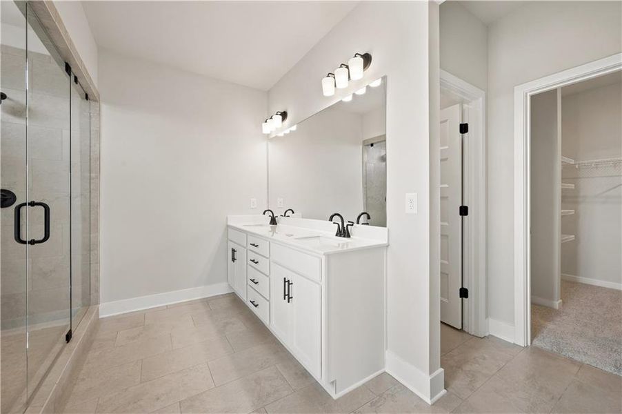 Furnished interior view inside a new home in Mallard’s Landing, Jefferson (Image 9).