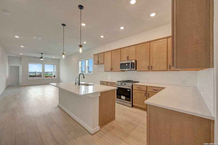 Furnished interior view inside a new home in Mayfair - Select Garden Series, New Braunfels (Image 5).