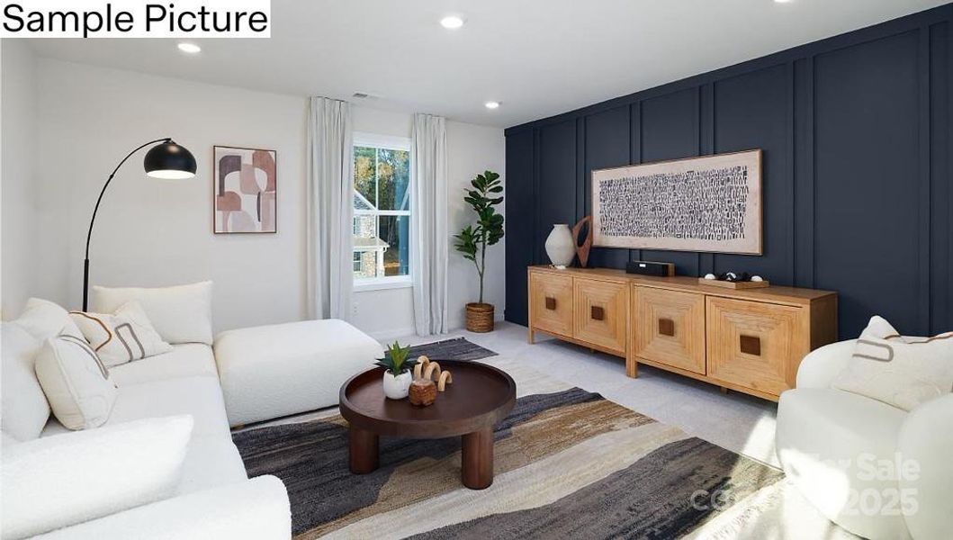 Furnished interior view inside a new home in Westport, York (Image 25).