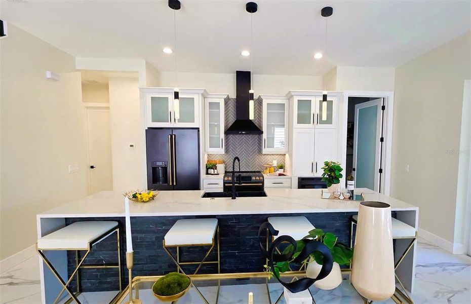 Furnished interior view inside a new home in , Sarasota (Image 51).