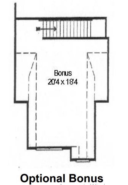 2D floor plan layout for the The Wintersweet by Sentinel Builders, Inc. in Hannah’s Grove, Halls, TN (Image 2).