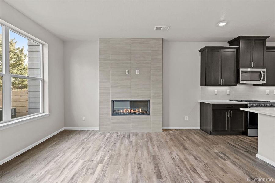 Furnished interior view inside a new home in , Arvada (Image 5).