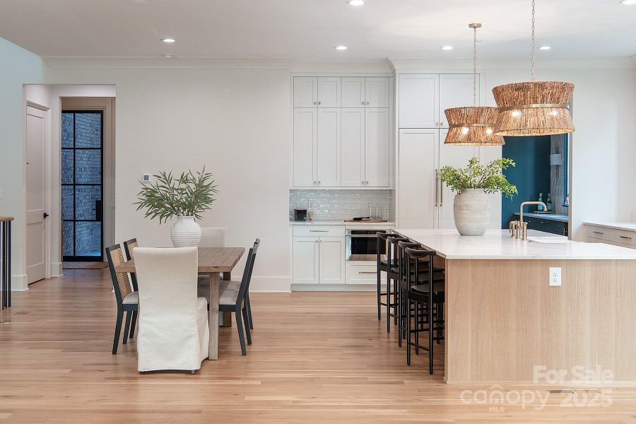 Furnished interior view inside a new home in , Charlotte (Image 4).