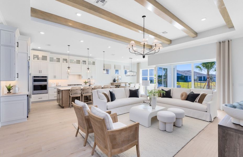 Representative furnished interior of a home built from the Stellar by Del Webb in Del Webb Sunbridge, St. Cloud (Image 10).