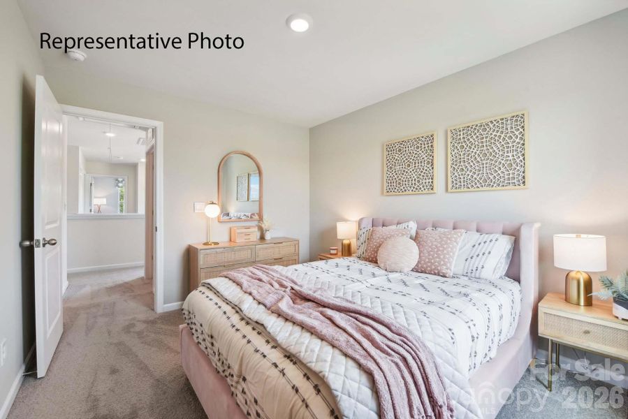 Furnished interior view inside a new home in Fergus Crossing, York (Image 22).