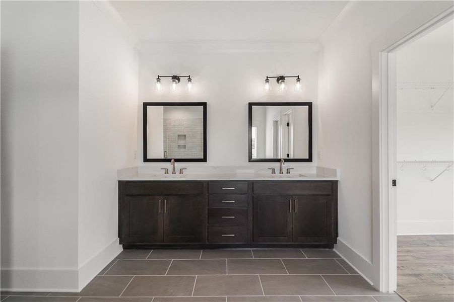 Furnished interior view inside a new home in Stonegate, Monroe (Image 16).