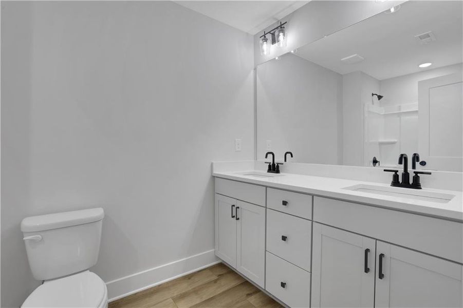 Furnished interior view inside a new home in Villas at Dawsonville Townhomes, Dawsonville (Image 12).