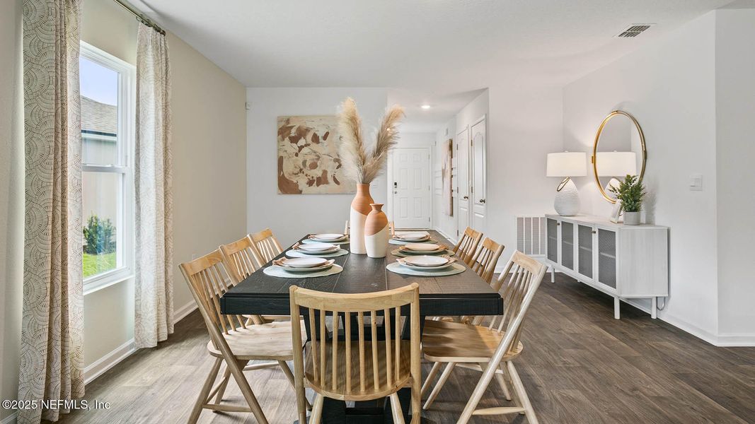 Furnished interior view inside a new home in Sawmill Branch Express, Palm Coast (Image 33). Furnished interior view inside a new home in Sawmill Branch Express, Palm Coast (Image 33).