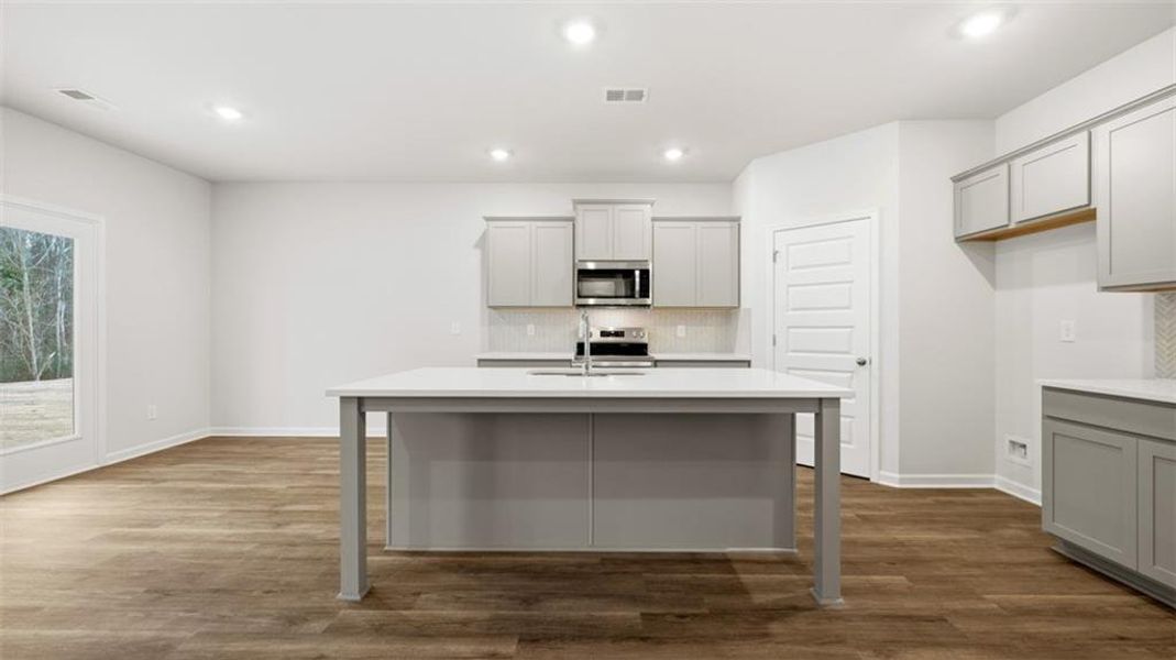 Furnished interior view inside a new home in Jackson Landing, Jefferson (Image 5).