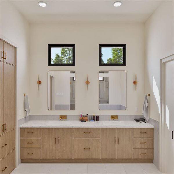 Furnished interior view inside a new home in , Graford (Image 7).