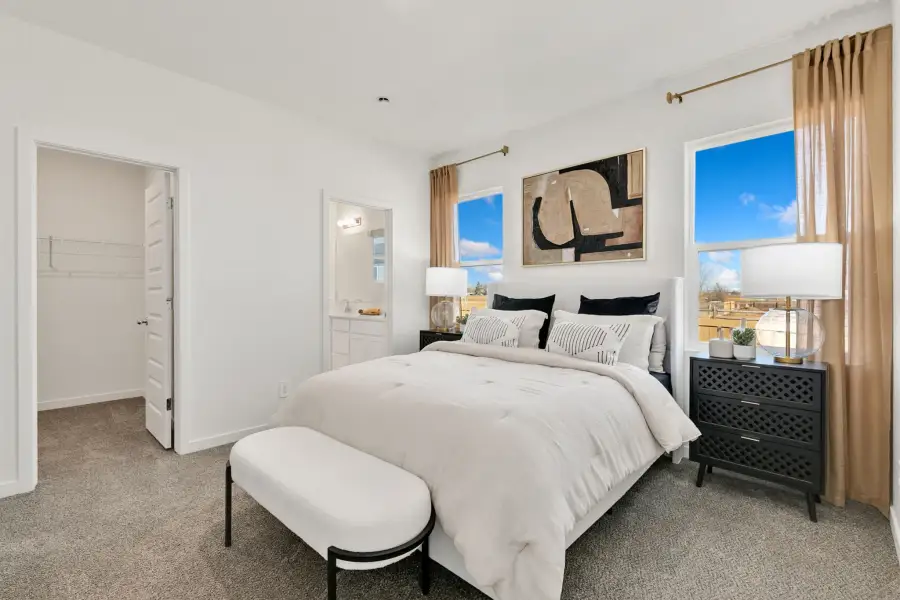 Furnished interior view inside a new home in Granary, Johnstown (Image 10).
