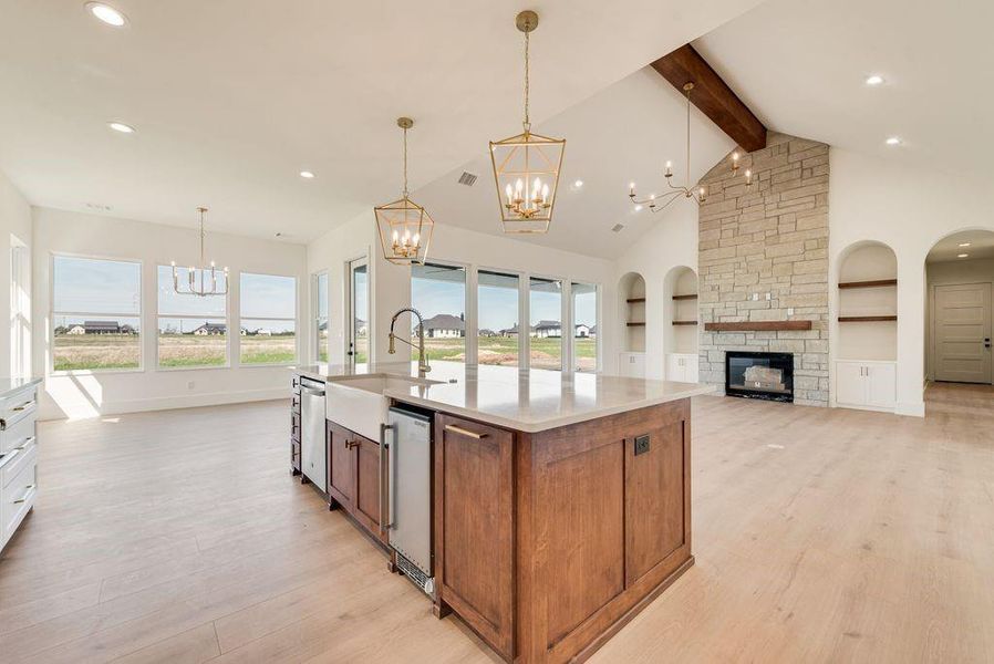 Furnished interior view inside a new home in , Caddo Mills (Image 5).