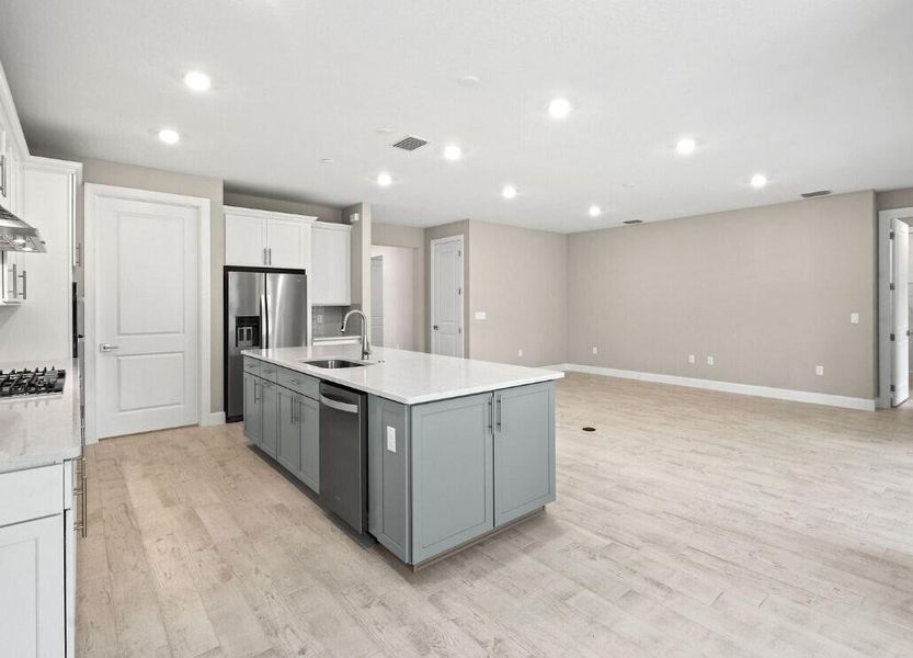 Furnished interior view inside a new home in Costa Pointe, Vero Beach (Image 27). Furnished interior view inside a new home in Costa Pointe, Vero Beach (Image 27).