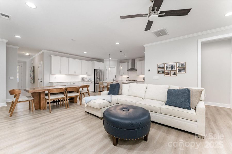 Furnished interior view inside a new home in , Cornelius (Image 18).