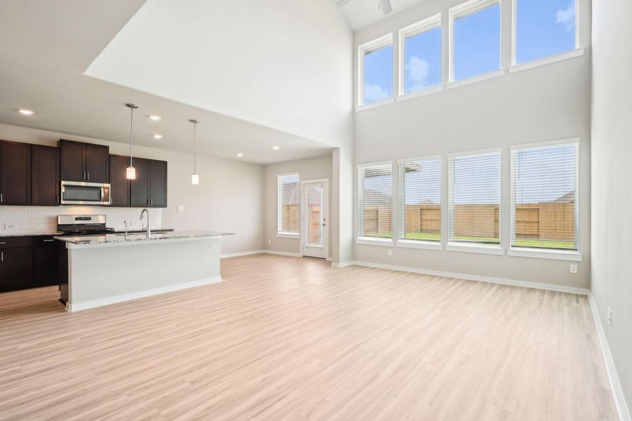 Photo is not of the actual home, but is an inspirational photo of builder’s model home and may depict options, furnishings, and/or decorator features that are not included