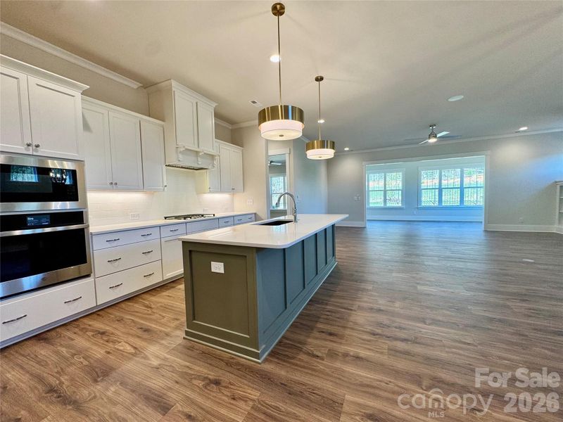 Furnished interior view inside a new home in Cumberland, Concord (Image 5).