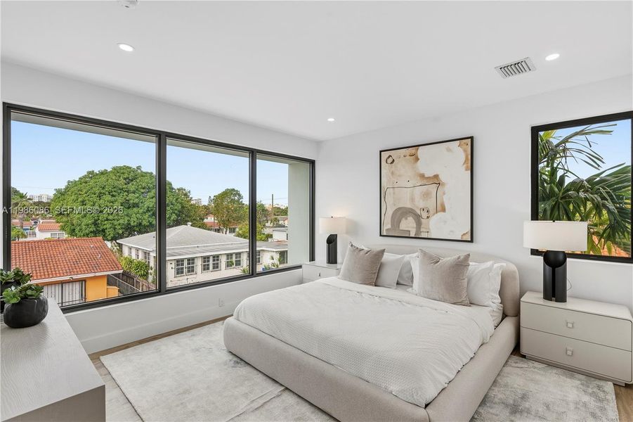 Furnished interior view inside a new home in , Miami (Image 14). Furnished interior view inside a new home in , Miami (Image 14).