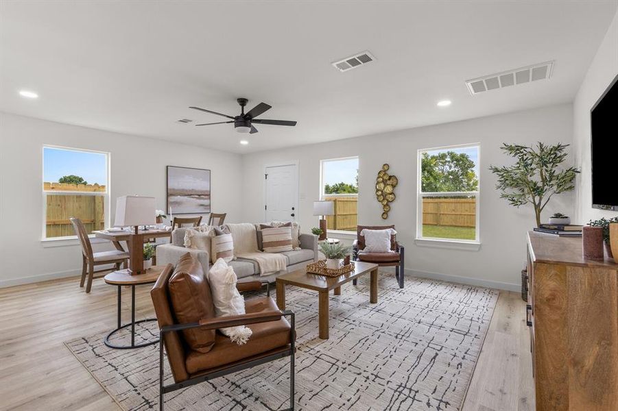Furnished interior view inside a new home in , Robinson (Image 15).