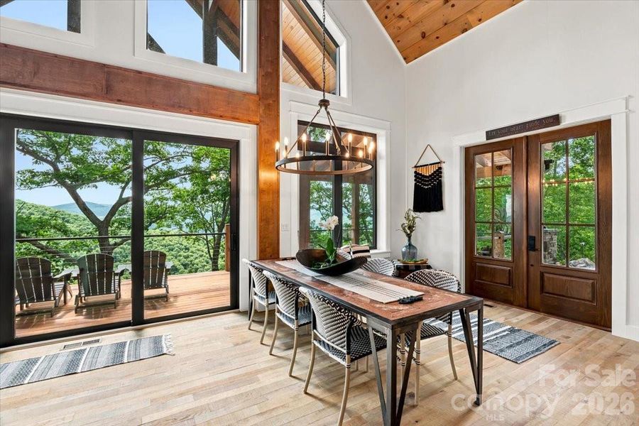 Dining and Front Door