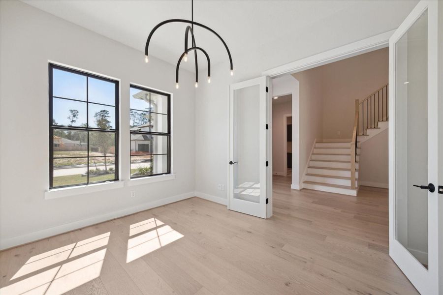 Spacious, unfurnished interior of a new home in Grand Central Park, Conroe (Image 11). Spacious, unfurnished interior of a new home in Grand Central Park, Conroe (Image 11).