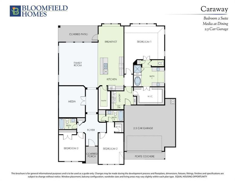 2D floor plan layout of this home in Arcadia Trails Classic 60, Balch Springs, TX (Image 2). 2D floor plan layout of this home in Arcadia Trails Classic 60, Balch Springs, TX (Image 2).