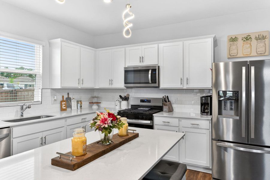 Furnished interior view inside a new home in Bradford Pointe, Summerville (Image 12).