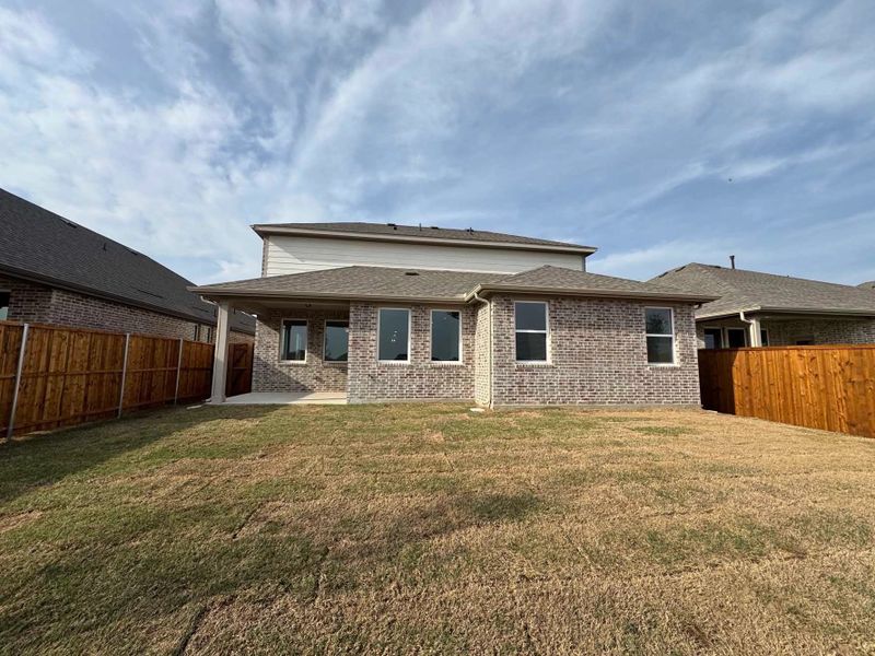 Rear Exterior Design Construction Progress