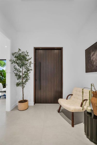 Furnished interior view inside a new home in , Miami Shores (Image 14).