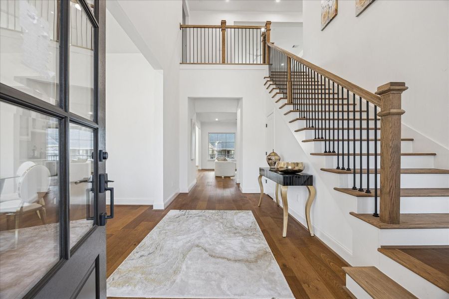 Furnished interior view inside a new home in , Houston (Image 31).