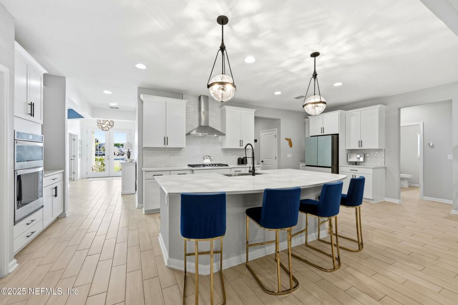 Furnished interior view inside a new home in Silver Landing at SilverLeaf, St. Augustine (Image 42).