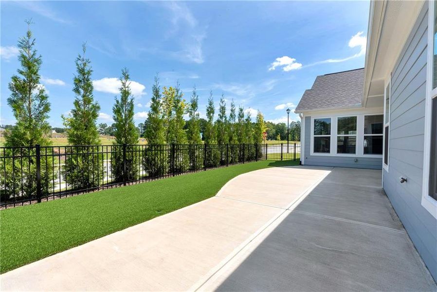 Exterior details and patio area of a home in , Dacula (Image 24). Exterior details and patio area of a home in , Dacula (Image 24).