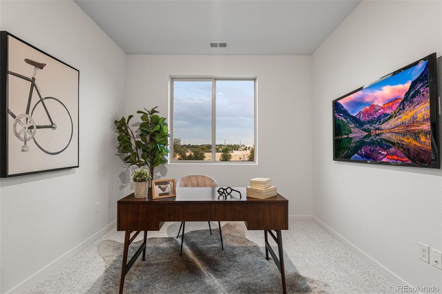 Furnished interior view inside a new home in , Arvada (Image 9).