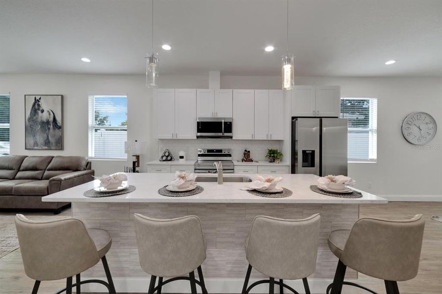 Furnished interior view inside a new home in , Tampa (Image 15).