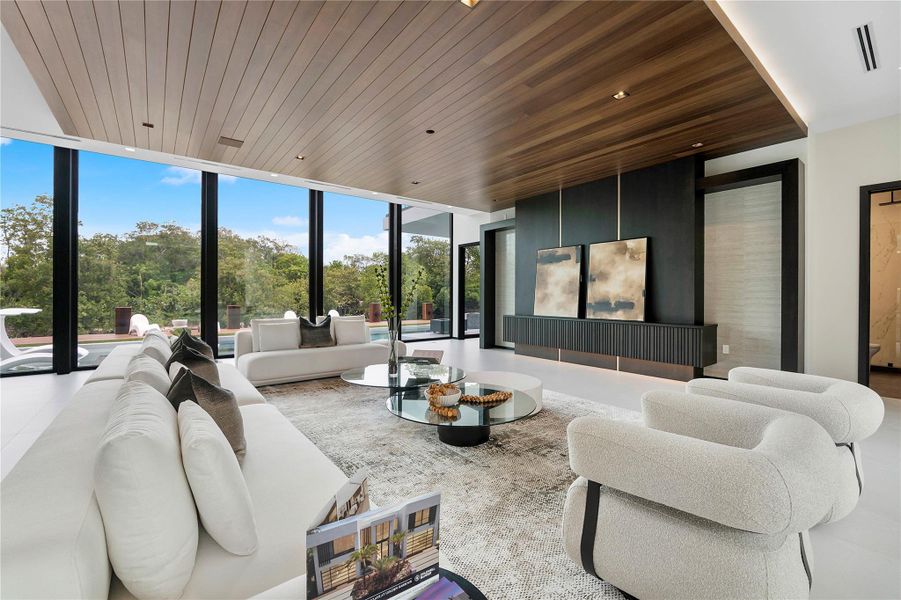 Furnished interior view inside a new home in , Boca Raton (Image 41).