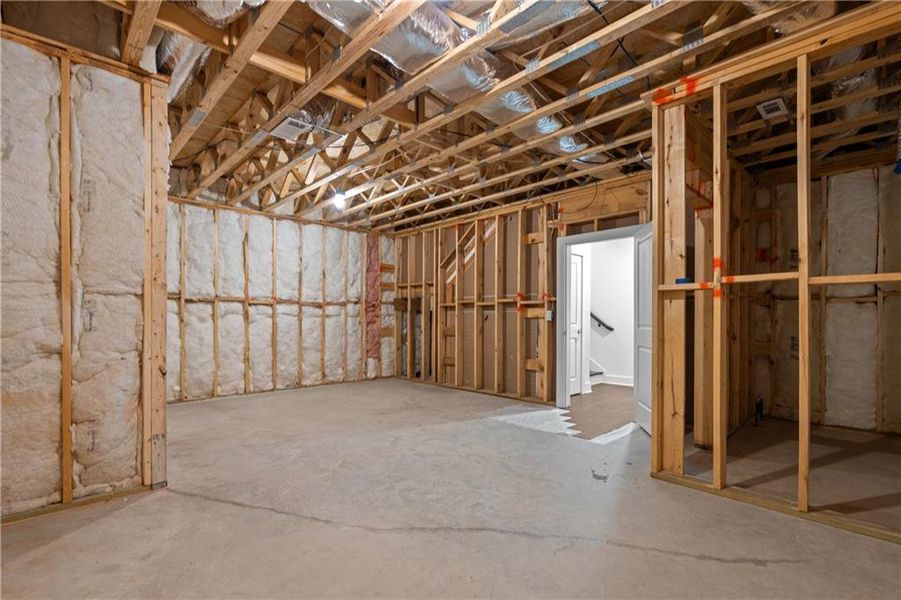 In-progress construction of a new home in , Stockbridge, GA (Image 50).