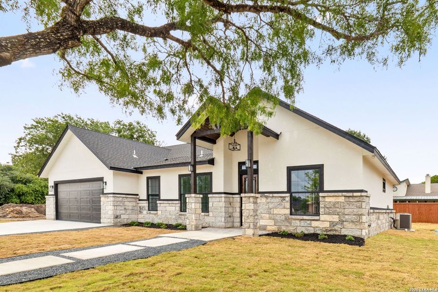 Front exterior of a new home in , Selma, TX, highlighting curb appeal (Image 22).