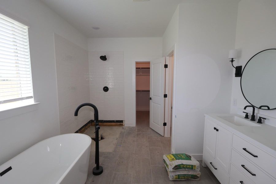 Primary bath - still under construction! Primary bath - still under construction!