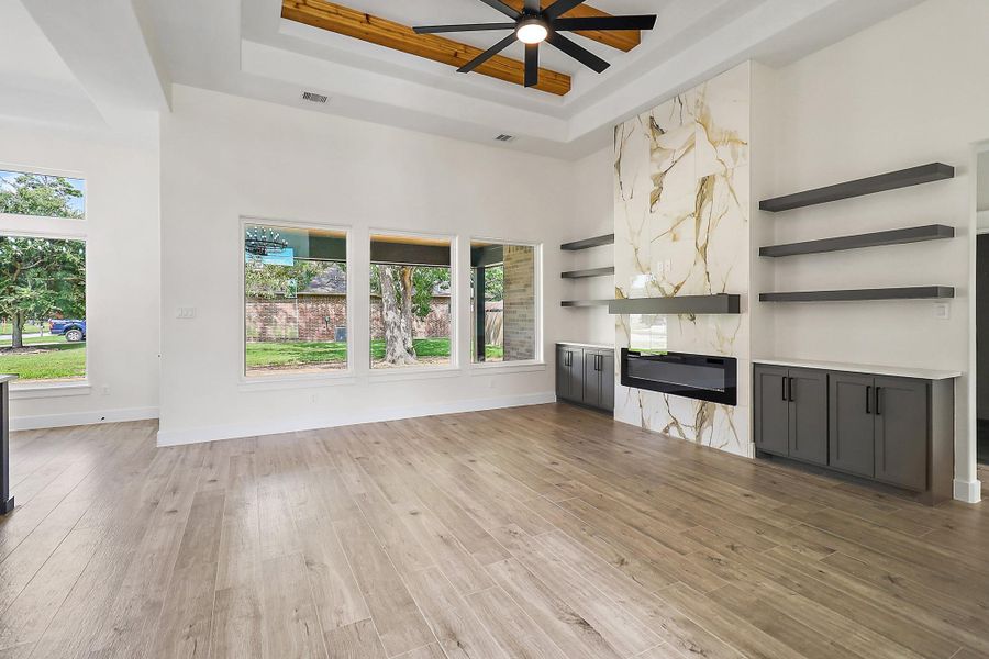 Spacious, unfurnished interior of a new home in , Crosby (Image 18).