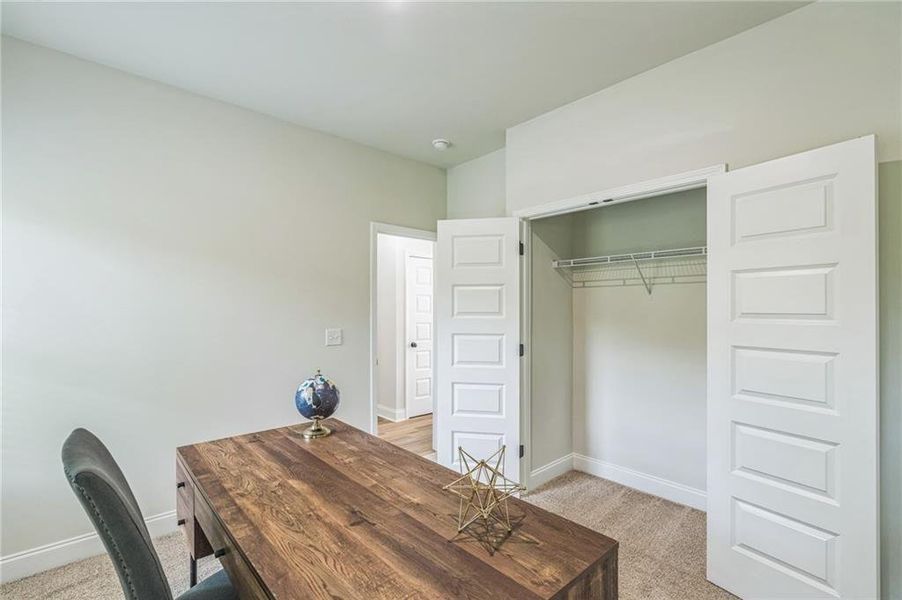 Furnished interior view inside a new home in , Atlanta (Image 19).