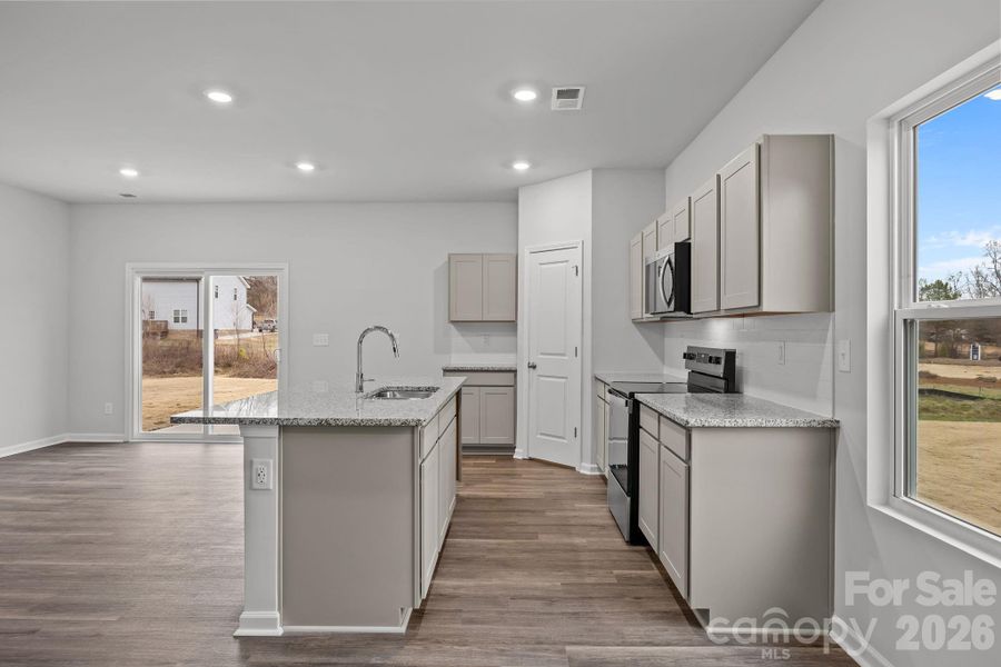 Furnished interior view inside a new home in Fisher Springs, Kannapolis (Image 6).
