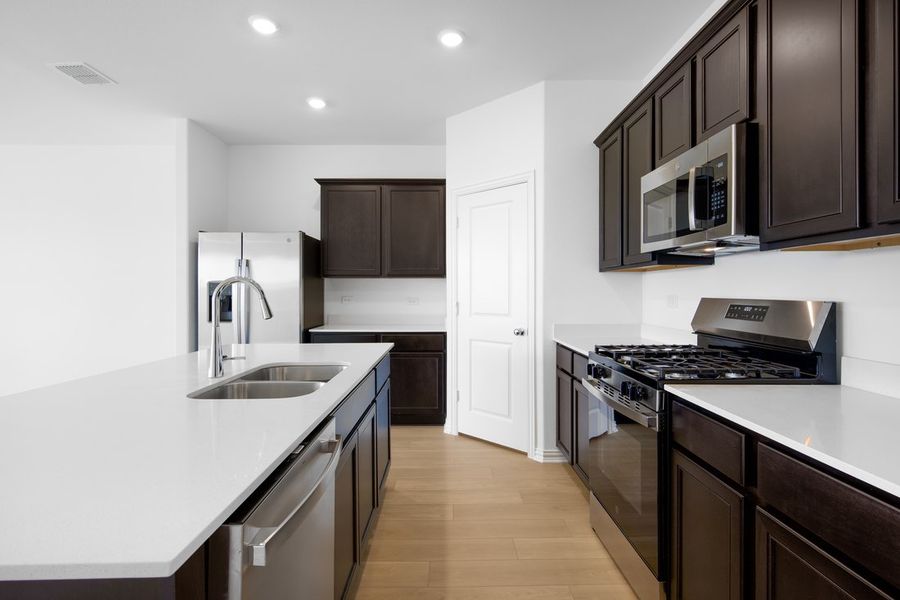 Furnished interior view inside a new home in River Ridge, Crandall (Image 9). Furnished interior view inside a new home in River Ridge, Crandall (Image 9).